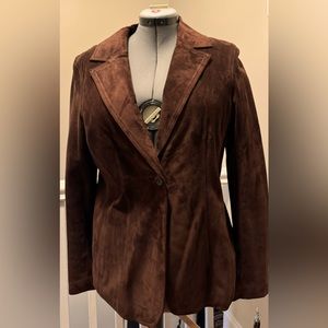 PASHA & JO New York Brown Suede Jacket - SOLD